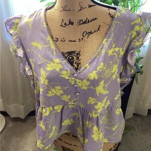 Floral Print Top